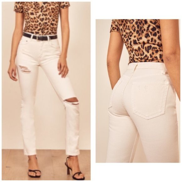 Reformation Denim - NWT Reformation Julia High Waist Cigarette Jeans